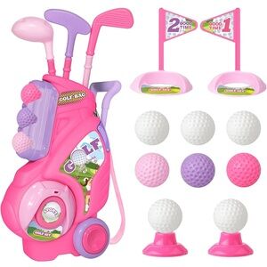 Kids  Golf Club toy Set with Accessories Christmas Gift Birthday gift
